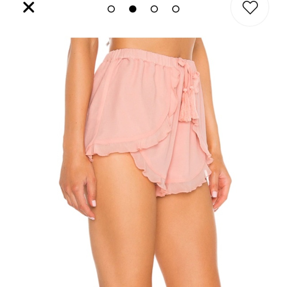Lovers and Friends NWT Revolve blush shorts xs